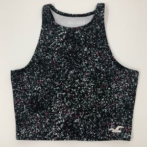 Hollister Black Crop Top